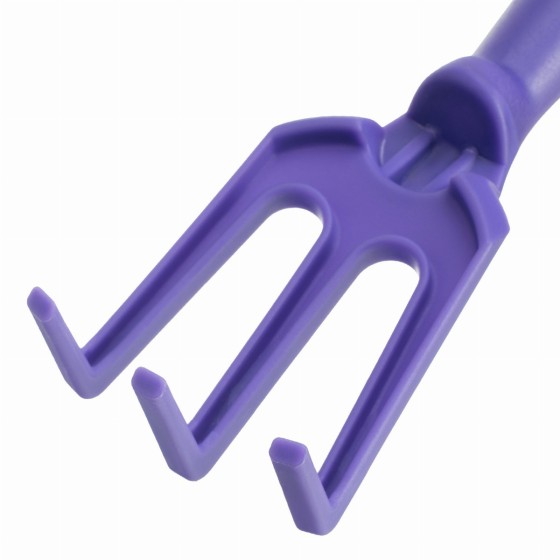Рыхлитель 3 - зубый, 75 х 250 мм, пластиковый, гелевая рукоятка, Nylon Soft, Palisad 62029 Рыхлитель 3 - зубый, 75 х 250 мм, пластиковый, гелевая рукоятка, Nylon Soft, Palisad 62029