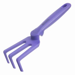 Рыхлитель 3 - зубый, 75 х 250 мм, пластиковый, гелевая рукоятка, Nylon Soft, Palisad 62029