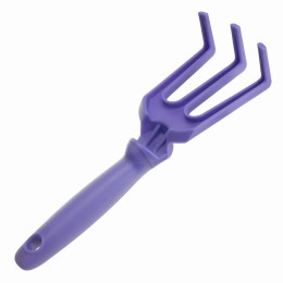 Рыхлитель 3 - зубый, 75 х 250 мм, пластиковый, гелевая рукоятка, Nylon Soft, Palisad 62029