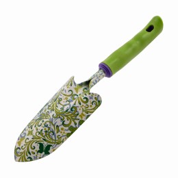 Совок посадочный широкий, 80 х 330 мм, стальной, пластиковая рукоятка, Flower Green, Palisad 62036