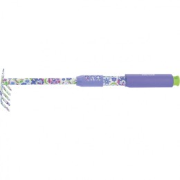Грабли 5 - зубые, 85 х 440 мм, стальные, удлиненная рукоятка, Flower Mint, Palisad 62046