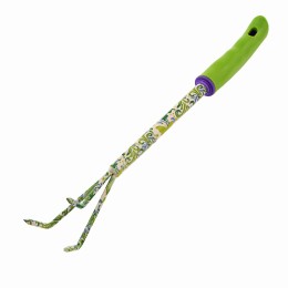Рыхлитель 3 - зубый, 60 х 415 мм, стальной, пластиковая рукоятка, Flower Green, Palisad 620385 Рыхлитель 3 - зубый, 60 х 415 мм, стальной, пластиковая рукоятка, Flower Green, Palisad 620385