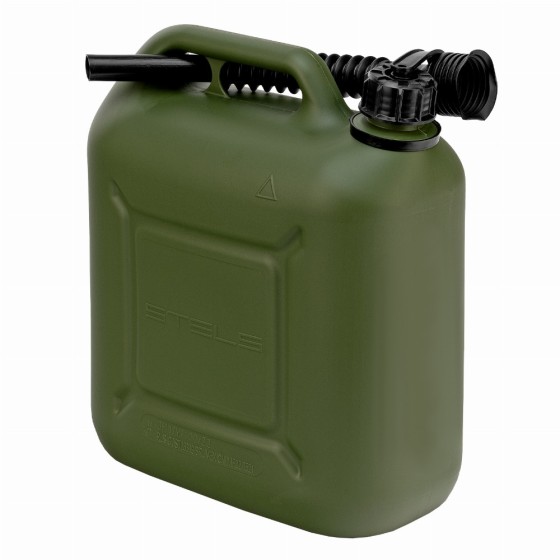 Канистра для ГСМ вертикальная 10 л, пластиковая, усиленная Stels 53126 Канистра для ГСМ вертикальная 10 л, пластиковая, усиленная Stels 53126