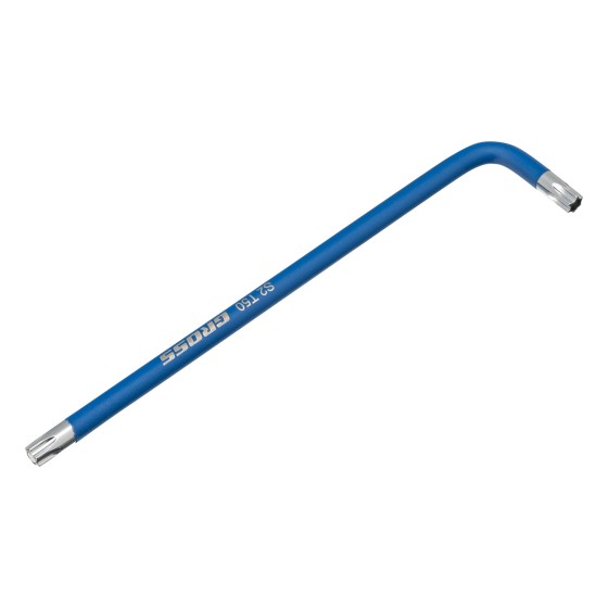 Набор ключей имбусовых Torx -TT, 9 шт: T10-T50, магнит, S2, экстра-длинные, хром/краска 9 шт Gross 16402
