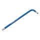 Набор ключей имбусовых Torx -TT, 9 шт: T10-T50, магнит, S2, экстра-длинные, хром/краска 9 шт Gross 16402