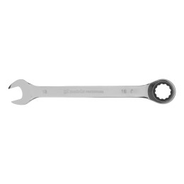 Ключ комбинированный трещоточный, 18 мм, CrV, зеркальный хром Matrix Professional 14811 Ключ комбинированный трещоточный, 18 мм, CrV, зеркальный хром Matrix Professional 14811
