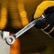 Набор ключей комбинированных трещоточных 6-19 мм, 12 шт., CrV, матовый хром Denzel 14722 Набор ключей комбинированных трещоточных 6-19 мм, 12 шт., CrV, матовый хром Denzel 14722