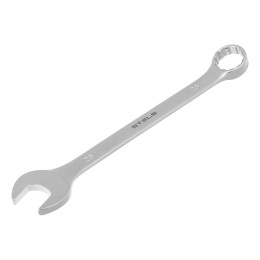Ключ комбинированный, 28 мм, CrV, матовый хром Stels 15229