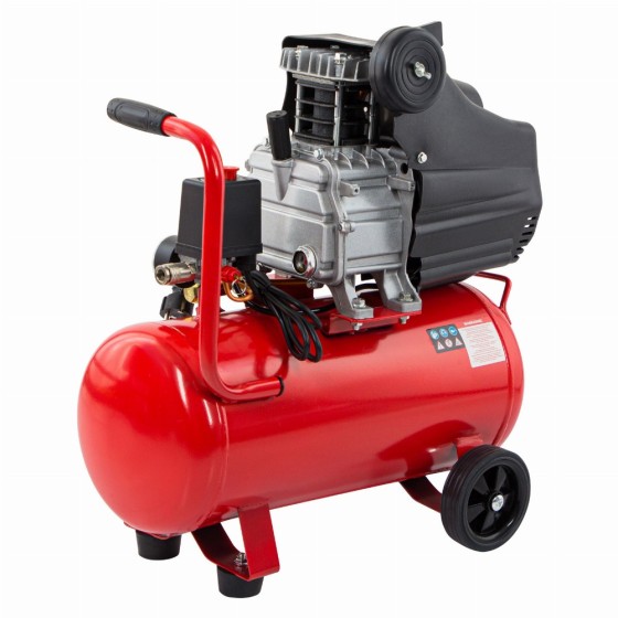 Компрессор воздушный DC1500L/24, 1,5 кВт, 24 л, 210 л/мин MTX 58003 Компрессор воздушный DC1500L/24, 1,5 кВт, 24 л, 210 л/мин MTX 58003