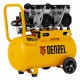 Компрессор безмасляный, малошумный DLS 1500/50, 1500 ВТ, 2x750, 50 л, 260 л/мин Denzel 58027
