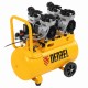 Компрессор безмасляный, малошумный DLS 1500/50, 1500 ВТ, 2x750, 50 л, 260 л/мин Denzel 58027