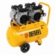 Компрессор безмасляный, малошумный DLS 2200/50, 2200 Вт, 2x1100, 50 л, 380 л/мин Denzel 58031