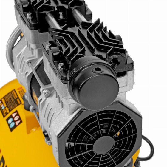 Компрессор DLS950/24 безмаслянный малошумный 950 Вт, 165 л/мин, ресивер 24 л Denzel 58026 Компрессор DLS950/24 безмаслянный малошумный 950 Вт, 165 л/мин, ресивер 24 л Denzel 58026