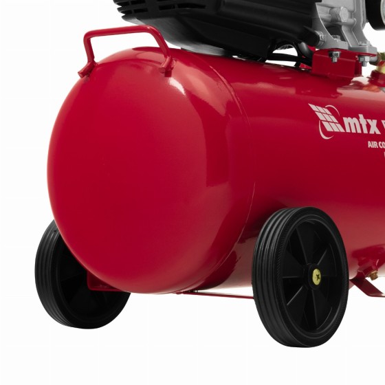 Компрессор воздушный DC1500L/50, 1,5 кВт, 50 л, 210 л/мин MTX 58018 Компрессор воздушный DC1500L/50, 1,5 кВт, 50 л, 210 л/мин MTX 58018