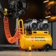 Компрессор безмасляный, малошумный DLS 2200/50, 2200 Вт, 2x1100, 50 л, 380 л/мин Denzel 58031