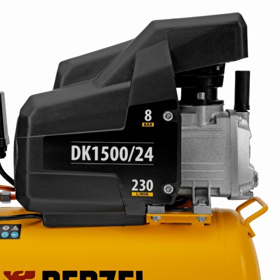 Компрессор воздушный DK1500/24, Х-PRO 1.5 кВт, 230 л/мин, 24 л Denzel 58063 Компрессор воздушный DK1500/24, Х-PRO 1.5 кВт, 230 л/мин, 24 л Denzel 58063
