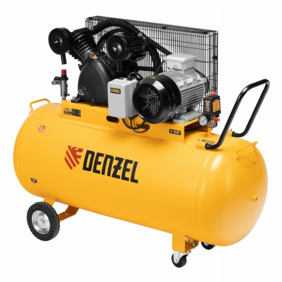Компрессор воздушный рем. привод BCV 5500-T/270, 5,5 кВт, 270 литров, 850 л/мин Denzel 58125 Компрессор воздушный рем. привод BCV 5500-T/270, 5,5 кВт, 270 литров, 850 л/мин Denzel 58125