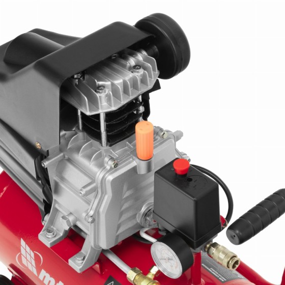 Компрессор воздушный DC1500L/24, 1,5 кВт, 24 л, 210 л/мин MTX 58017 Компрессор воздушный DC1500L/24, 1,5 кВт, 24 л, 210 л/мин MTX 58017