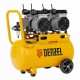 Компрессор безмасляный, малошумный DLS 2200/50, 2200 Вт, 2x1100, 50 л, 380 л/мин Denzel 58031