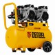 Компрессор безмасляный, малошумный DLS 1500/50, 1500 ВТ, 2x750, 50 л, 260 л/мин Denzel 58027