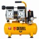 Компрессор DLS650/10 безмаслянный малошумный 650 Вт, 120 л/мин, ресивер 10 л Denzel 58021 Компрессор DLS650/10 безмаслянный малошумный 650 Вт, 120 л/мин, ресивер 10 л Denzel 58021