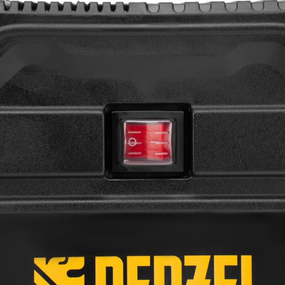 Компрессор воздушный DL1100 1.1 кВт, 180 л/мин, с набором аксессуаров Denzel 58005
