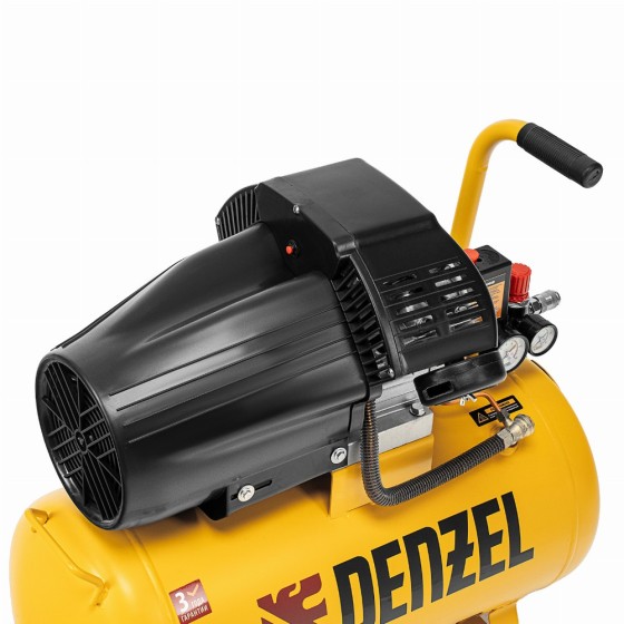 Компрессор воздушный прям. привод DCV1800/50, 1,8 кВт, 50 литров, 320 л/мин Denzel 58168
