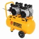 Компрессор безмасляный, малошумный DLS 2200/50, 2200 Вт, 2x1100, 50 л, 380 л/мин Denzel 58031