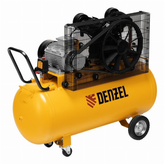 Компрессор воздушный рем. привод BCV 4000-T/200, 4,0 кВт, 200 литров, 690 л/мин Denzel 58120 Компрессор воздушный рем. привод BCV 4000-T/200, 4,0 кВт, 200 литров, 690 л/мин Denzel 58120