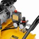 Компрессор безмасляный, малошумный  DLS 2250/100, 2250 Вт, 3x750, 100 л, 410 л/мин блок управления/ Denzel 58029