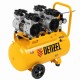 Компрессор безмасляный, малошумный DLS 1500/50, 1500 ВТ, 2x750, 50 л, 260 л/мин Denzel 58027
