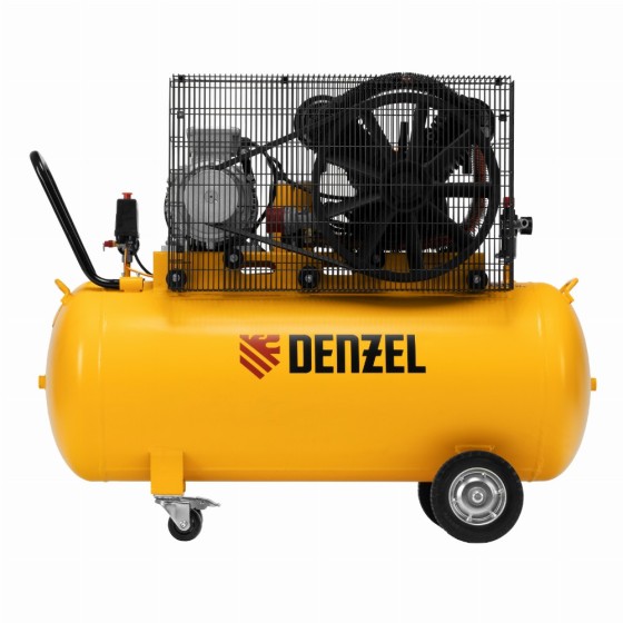 Компрессор воздушный рем. привод BCV 5500-T/200, 5,5 кВт, 200 литров, 850 л/мин Denzel 58122 Компрессор воздушный рем. привод BCV 5500-T/200, 5,5 кВт, 200 литров, 850 л/мин Denzel 58122