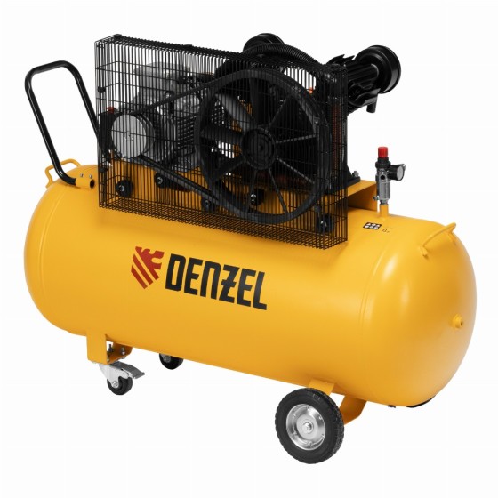 Компрессор воздушный рем. привод BCV 5500-T/270, 5,5 кВт, 270 литров, 850 л/мин Denzel 58125 Компрессор воздушный рем. привод BCV 5500-T/270, 5,5 кВт, 270 литров, 850 л/мин Denzel 58125