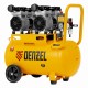 Компрессор безмасляный, малошумный DLS 1500/50, 1500 ВТ, 2x750, 50 л, 260 л/мин Denzel 58027