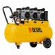 Компрессор безмасляный, малошумный  DLS 2250/100, 2250 Вт, 3x750, 100 л, 410 л/мин блок управления/ Denzel 58029