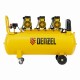 Компрессор безмасл. малошумн. DLP-4500/150, 4,5 кВт, 3х1,5 кВт,150 л, 2850 об/мин,750 л/мин Denzel 58146 Компрессор безмасл. малошумн. DLP-4500/150, 4,5 кВт, 3х1,5 кВт,150 л, 2850 об/мин,750 л/мин Denzel 58146