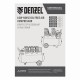 Компрессор безмасляный, малошумный  DLS 2250/100, 2250 Вт, 3x750, 100 л, 410 л/мин блок управления/ Denzel 58029