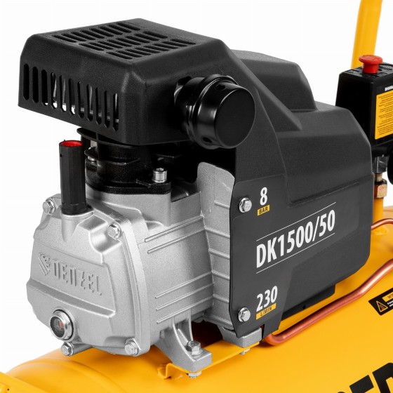 Компрессор воздушный DK1500/50, Х-PRO 1.5 кВт, 230 л/мин, 50 л Denzel 58064 Компрессор воздушный DK1500/50, Х-PRO 1.5 кВт, 230 л/мин, 50 л Denzel 58064