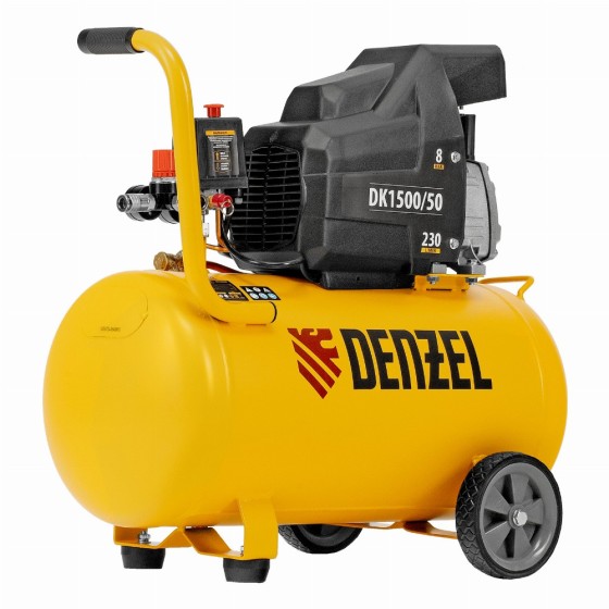 Компрессор воздушный DK1500/50, Х-PRO 1.5 кВт, 230 л/мин, 50 л Denzel 58064 Компрессор воздушный DK1500/50, Х-PRO 1.5 кВт, 230 л/мин, 50 л Denzel 58064
