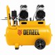 Компрессор безмасляный, малошумный DLS 1500/50, 1500 ВТ, 2x750, 50 л, 260 л/мин Denzel 58027