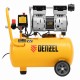 Компрессор DLS950/24 безмаслянный малошумный 950 Вт, 165 л/мин, ресивер 24 л Denzel 58026 Компрессор DLS950/24 безмаслянный малошумный 950 Вт, 165 л/мин, ресивер 24 л Denzel 58026
