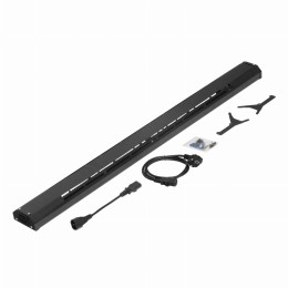 Конвектор электрический плинтусный ATRIC-300, 230 В, 300 Вт, ТЭН, черный Denzel 98135