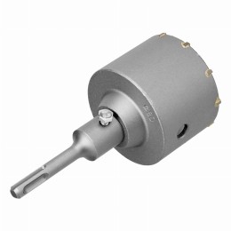 Коронка по бетону в сборе, М22 х 80 мм, SDS Plus Сибртех 703327