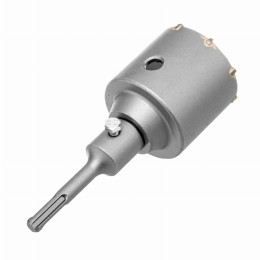 Коронка по бетону в сборе, М22 х 65 мм, SDS Plus Сибртех 703297