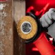Щетка для УШМ, 100 мм, посадка 22.2 мм, плоская, латунированная витая проволока Matrix 74648 Щетка для УШМ, 100 мм, посадка 22.2 мм, плоская, латунированная витая проволока Matrix 74648