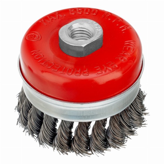 Щетка для УШМ Heavy Duty, 80 мм, М14, 