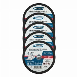 Круг отрезной по металлу, 230 х 2,0 х 22,2 мм, WA36TBF, в метал.банке, 5 шт. Gross 743890