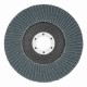 Круг лепестковый торцевой КЛТ-1, ZK10X W (цирконий) зернистость 25Н(P 60) 125 х 22.2 мм, 