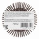 Круг лепестковый для дрели, 50 х 30 х 6 мм, P 40 Matrix 74172
