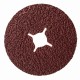 Круги фибровые 5 шт, Р 24, 115 х 22 mm Matrix 73901